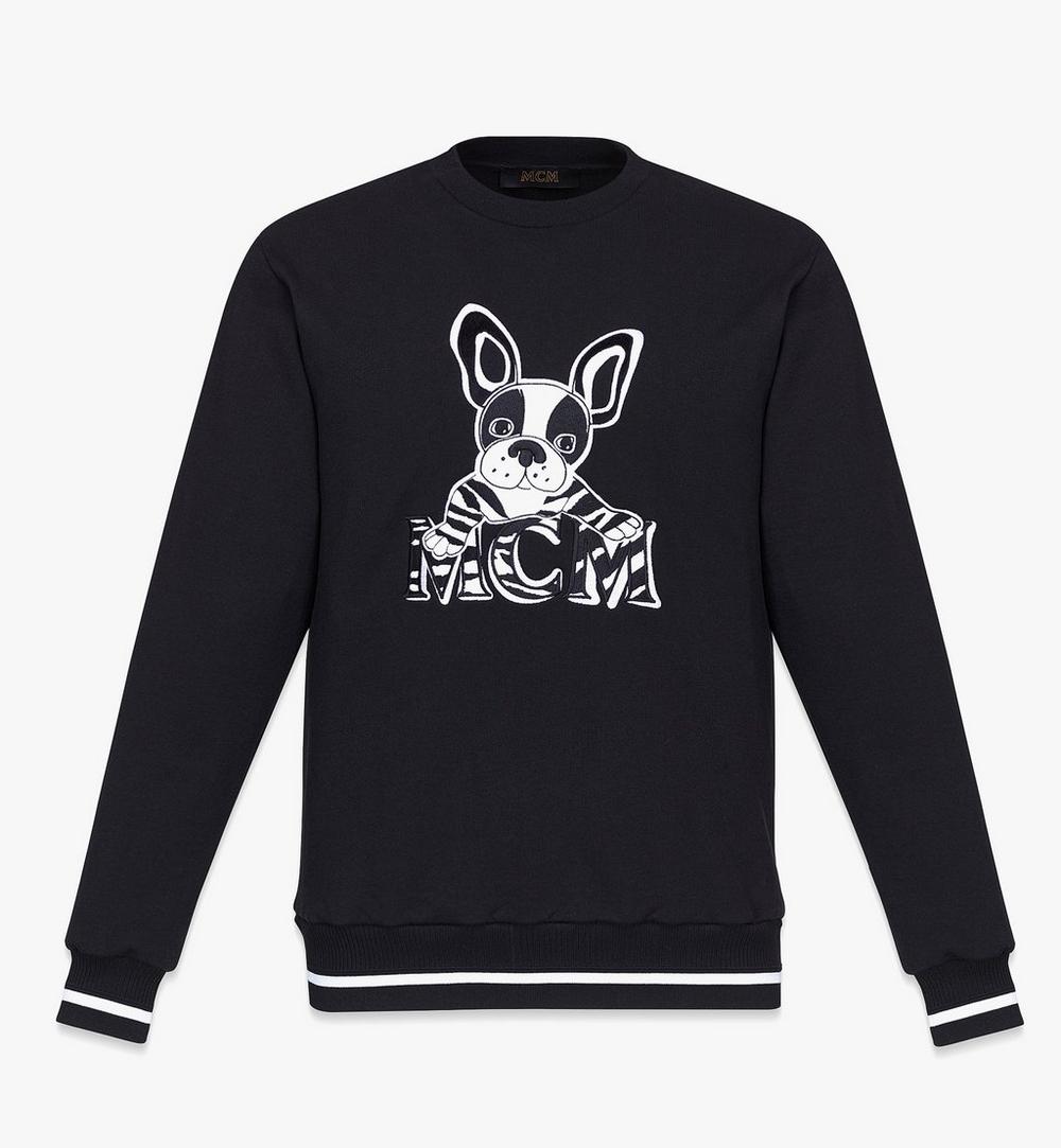 Men’s M Pup Logo Sweatshirt in Organic Cotton 1